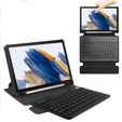 Husă pentru tastatură pentru Samsung Galaxy Tab A9+, Rotary 360° Leather, negru