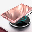 Husă blindată pentru Samsung Galaxy Note 20 Ultra, Dexnor Full Body, roz rose gold