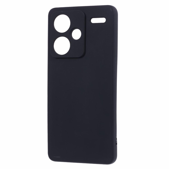 Husa pentru Xiaomi Redmi Note 13 Pro+, Silicone Lite, negru