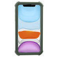 Husă blindată pentru iPhone 11, Dexnor Full Body, verde