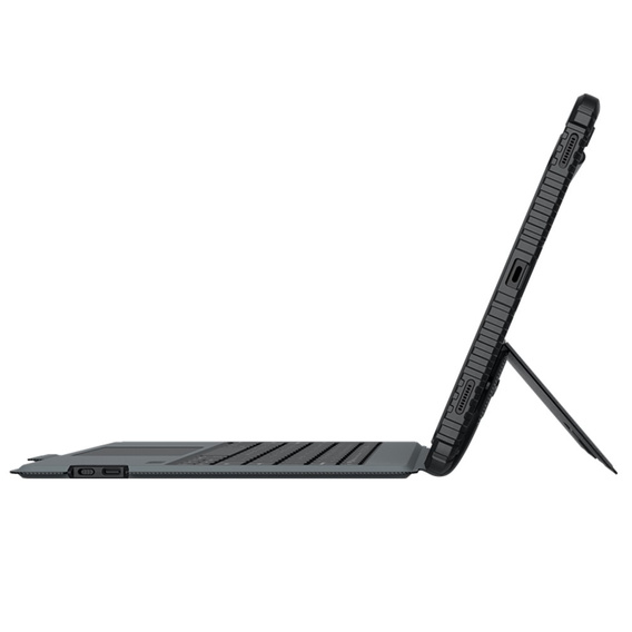 Carcasă + tastatură Galaxy Tab S8+ / Tab S7 +/ Tab S7 FE, NILLKIN Bumper Pen Slot, negru