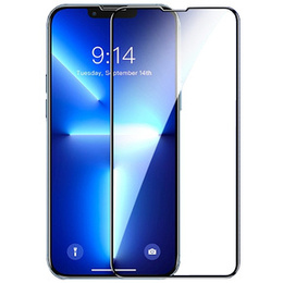 Sticlă călită 3D pentru iPhone 14 Plus, negru