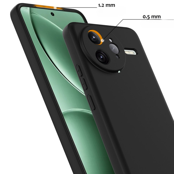 Huse pentru Xiaomi Poco F7 Ultra, Silicone MagSafe, negru