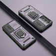 Husă pentru Samsung Galaxy S24, KickStand Camera Lens, violet