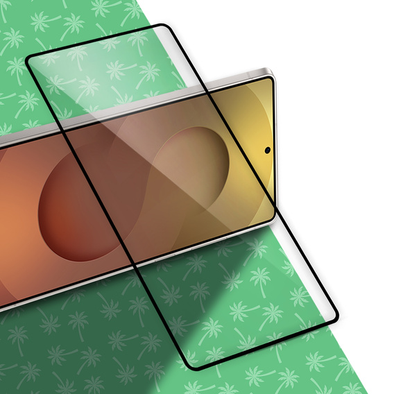 Sticlă temperată 5D Full Glue Smart Palm pentru Samsung Galaxy S25 Ultra
