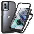 Carcasă pentru Motorola Moto G54 5G, Shockproof, cu folie, negru