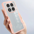 Carcasă pentru Xiaomi Redmi Note 14 Pro 5G, Shockproof, cu folie, roz