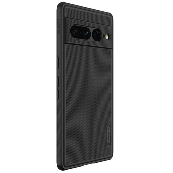 Carcasă NILLKIN pentru Google Pixel 7 Pro 5G, Super Frosted Shield Case, negru