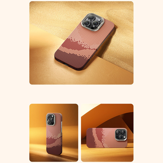 Husă Benks Magnetic Golden Tide Kevlar 600D pentru iPhone 16 Pro