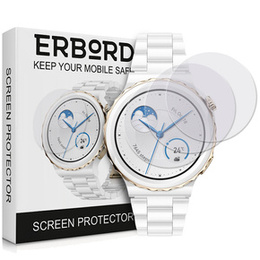 3x ERBORD Hydrogel Foil pentru Huawei Watch GT 3 Pro 43mm