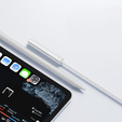 Cablu magnetic de încărcare USB-C pentru Apple Pencil (a doua generație), alb