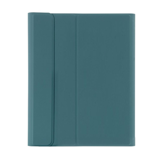 Carcasă + tastatură Lenovo Tab P11 J606F / Tab P11 5G, TouchPad Keyboard, verde închis