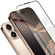 Sticlă călită 3D pentru iPhone 16 Pro, negru