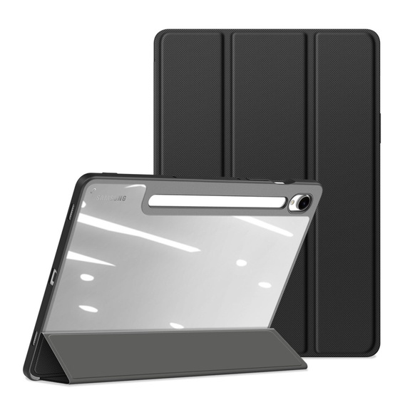 Husa pentru Samsung Galaxy Tab S10 Lite / S10 FE / S9 FE, Dux Ducis TOBY, negru