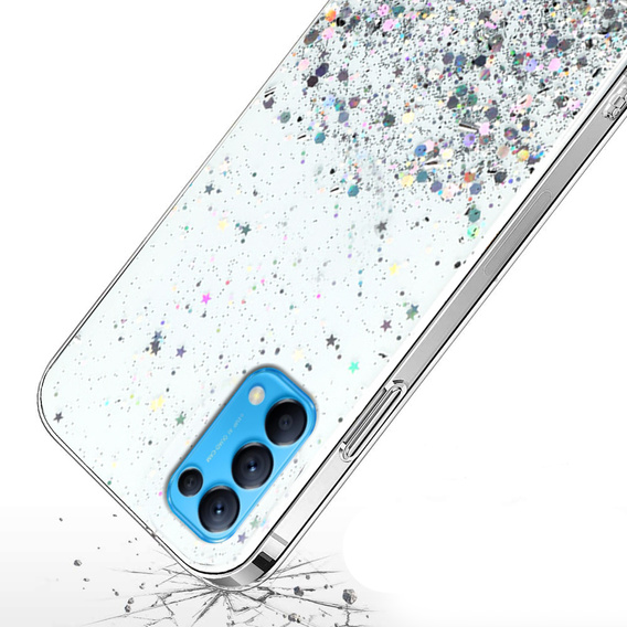 Huse pentru OPPO Reno 5 5G, Glittery, transparentă