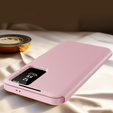 Husă cu clapetă pentru Samsung Galaxy A56 5G, Smart View Wallet, roz