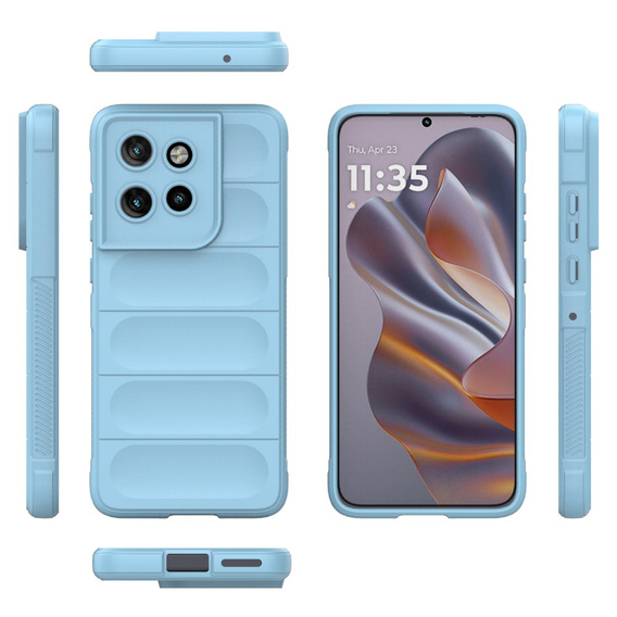 Huse pentru Motorola Edge 50 Neo / Motorola ThinkPhone 25, Gaming Shockproof, albastru