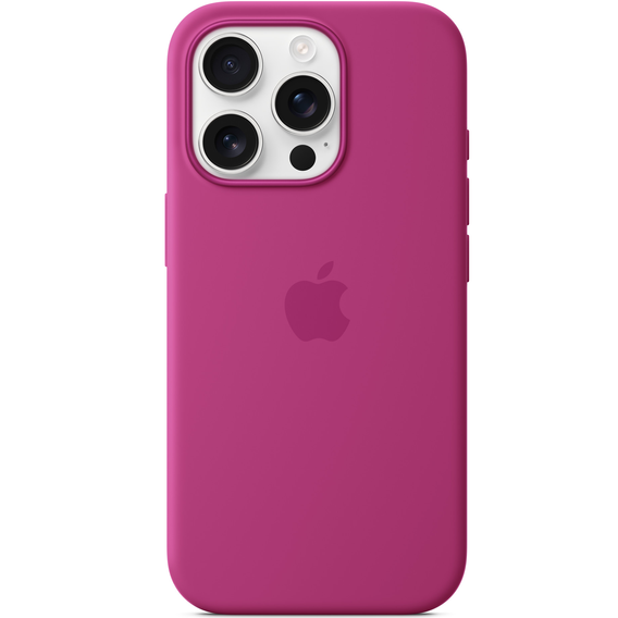 Carcasă Apple din silicon cu MagSafe pentru iPhone 16 Pro