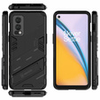 Husa pentru OnePlus Nord 2 5G, Military kickstand, albastru