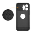 Huse pentru iPhone 15 Pro, ERBORD MagProtect Slide Camera, gri titan