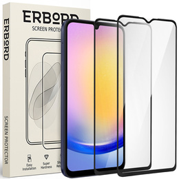 2x sticlă călită pentru Samsung Galaxy A25 5G, ERBORD 3D pentru întregul display