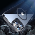 Huse pentru iPhone 14 Pro, ERBORD Hybrid MagSafe Case, negru