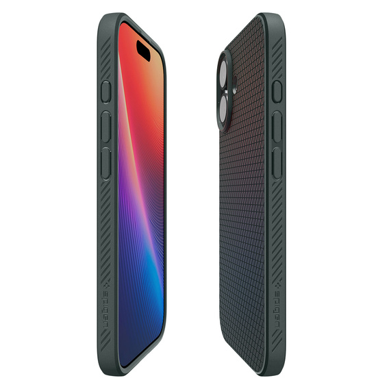Carcasă Spigen Liquid Air pentru iPhone 17, Abyss Green