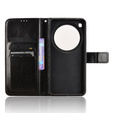Cu clapetă pentru Xiaomi 15 Ultra, Crazy Horse Wallet, negru