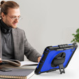 Husa blindată pentru Lenovo Tab M11, carcasă de protecție 360 cu slot pentru stylus, albastru închis