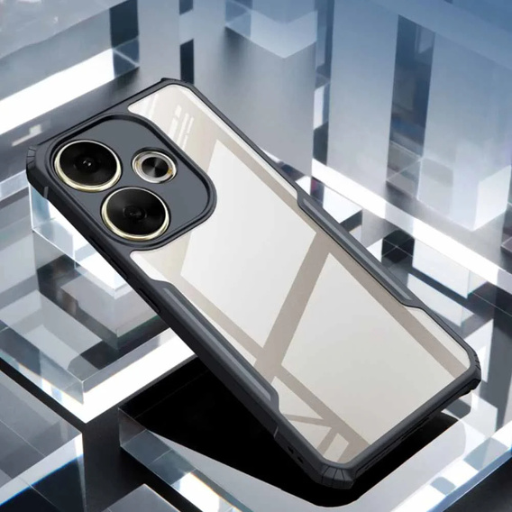 Huse pentru Xiaomi Poco F6, AntiDrop Hybrid, negru