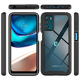 Carcasă pentru Motorola Moto G42 4G, Shockproof, cu folie, negru