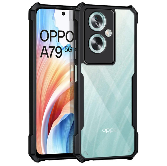 Huse pentru Oppo A79 5G, AntiDrop Hybrid, negru