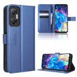 Cu clapetă pentru Infinix Hot 20 5G, Wallet Smart Magnet Case, albastru