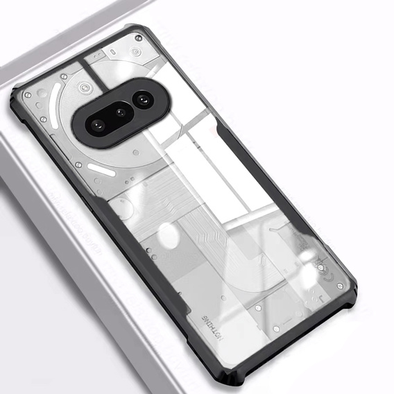 Huse pentru Nothing Phone 3A, AntiDrop Hybrid, negru