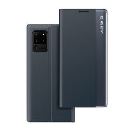 Husă cu clapetă pentru Samsung Galaxy A72 5G, Side View, albastru închis