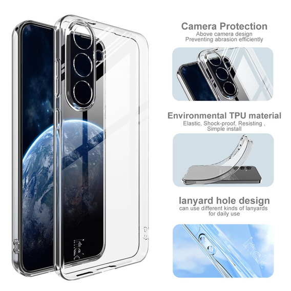 IMAK Huse pentru Samsung Galaxy S25 FE, UX-5 Series Slim, transparentă