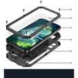 Husă pentru iPhone 13 Pro Max, R-JUST CamShield Slide, armată, negru