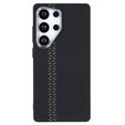 Carcasa pentru Samsung S25 Ultra, Carbon Fiber MagSafe, negru