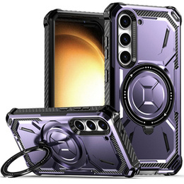 Carcasă pentru Samsung Galaxy S23, Heavy Duty Ring, violet