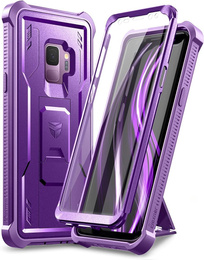 Husă blindată pentru Samsung Galaxy S9, Dexnor Full Body, violet