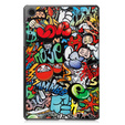 Husă pentru Samsung Galaxy Tab A9, Smartcase, graffiti
