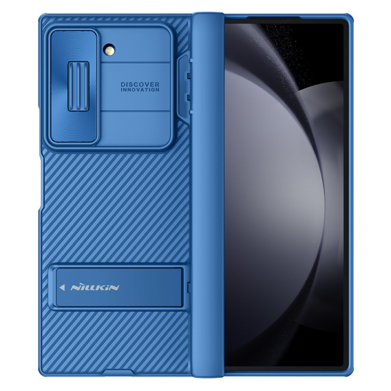 Carcasă blindată Nillkin pentru Samsung Galaxy Z Fold6 5G, CamShield Pro, albastru
