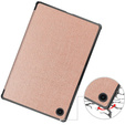 Husă pentru Samsung Galaxy Tab A8 10.5 SM-X200 SM-X205, Smartcase, roz rose gold