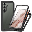 Carcasă pentru Samsung Galaxy S23, Shockproof, cu folie, negru