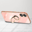 Huse pentru Oppo A17, Electro Ring, roz