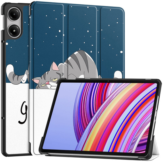 Husă pentru Xiaomi Redmi Pad Pro / Xiaomi Poco Pad, Smartcase, cat