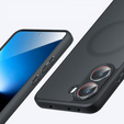 Husă pentru Xiaomi Poco X7 Pro 5G, pentru MagSafe, ERBORD Matt Case, negru