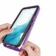 Carcasă pentru Samsung Galaxy A34 5G, Shockproof, cu folie, violet