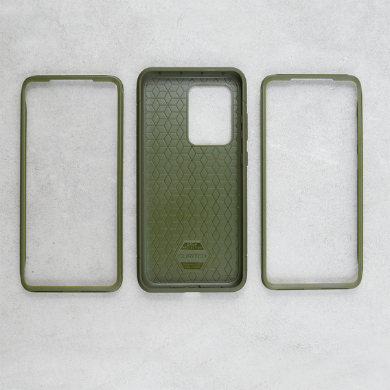 Huse pentru Samsung Galaxy S20 Ultra, Suritch Basic (Two Frames), verde