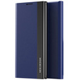 Cu clapetă pentru Xiaomi Poco X5 Pro 5G / Redmi Note 12 Pro, Side Magnetic, albastru închis